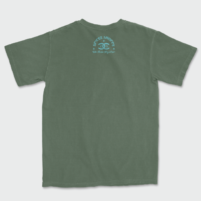Show Time | Moss Green | Tee Shirt
