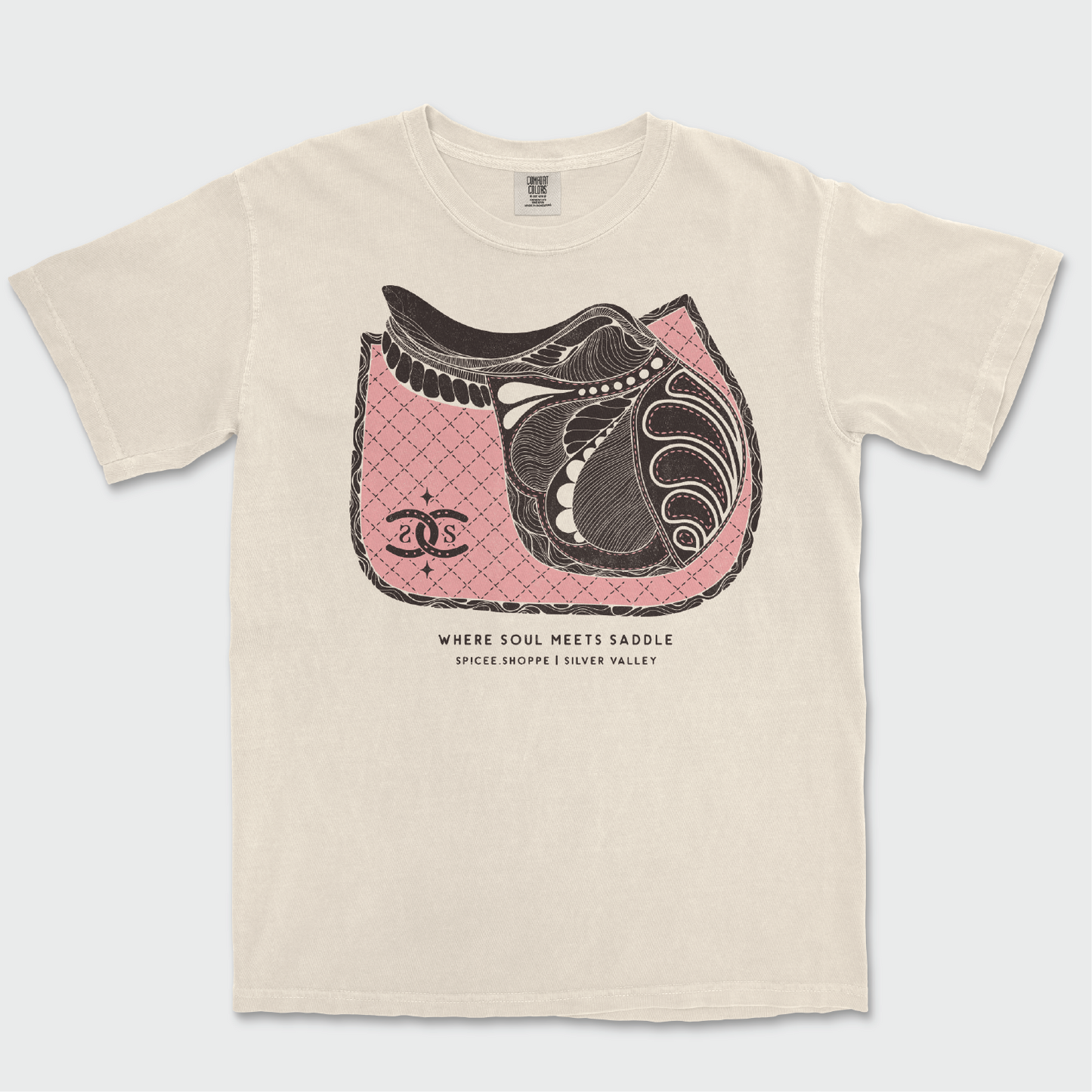 Soul Saddle | Ivory | Tee Shirt
