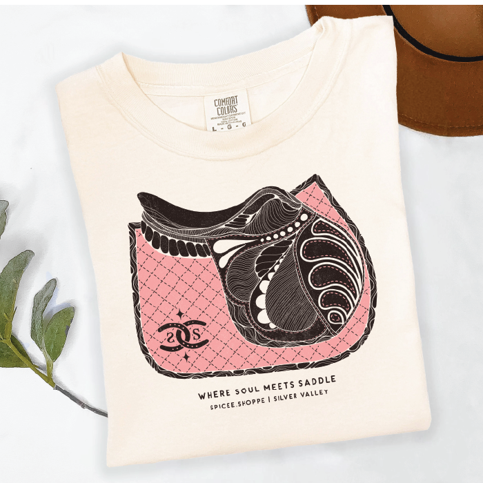 Soul Saddle | Ivory | Tee Shirt