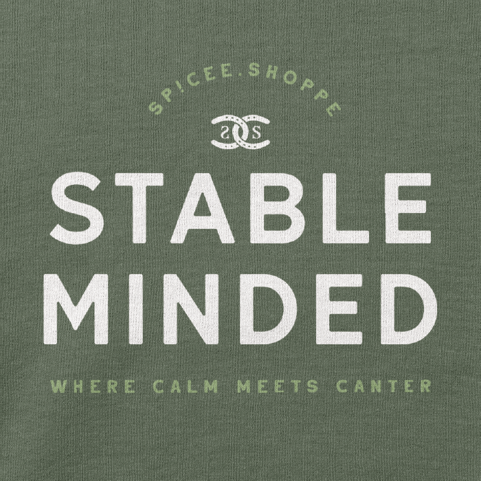 Stable Minded | Army Green | Sweatshirt