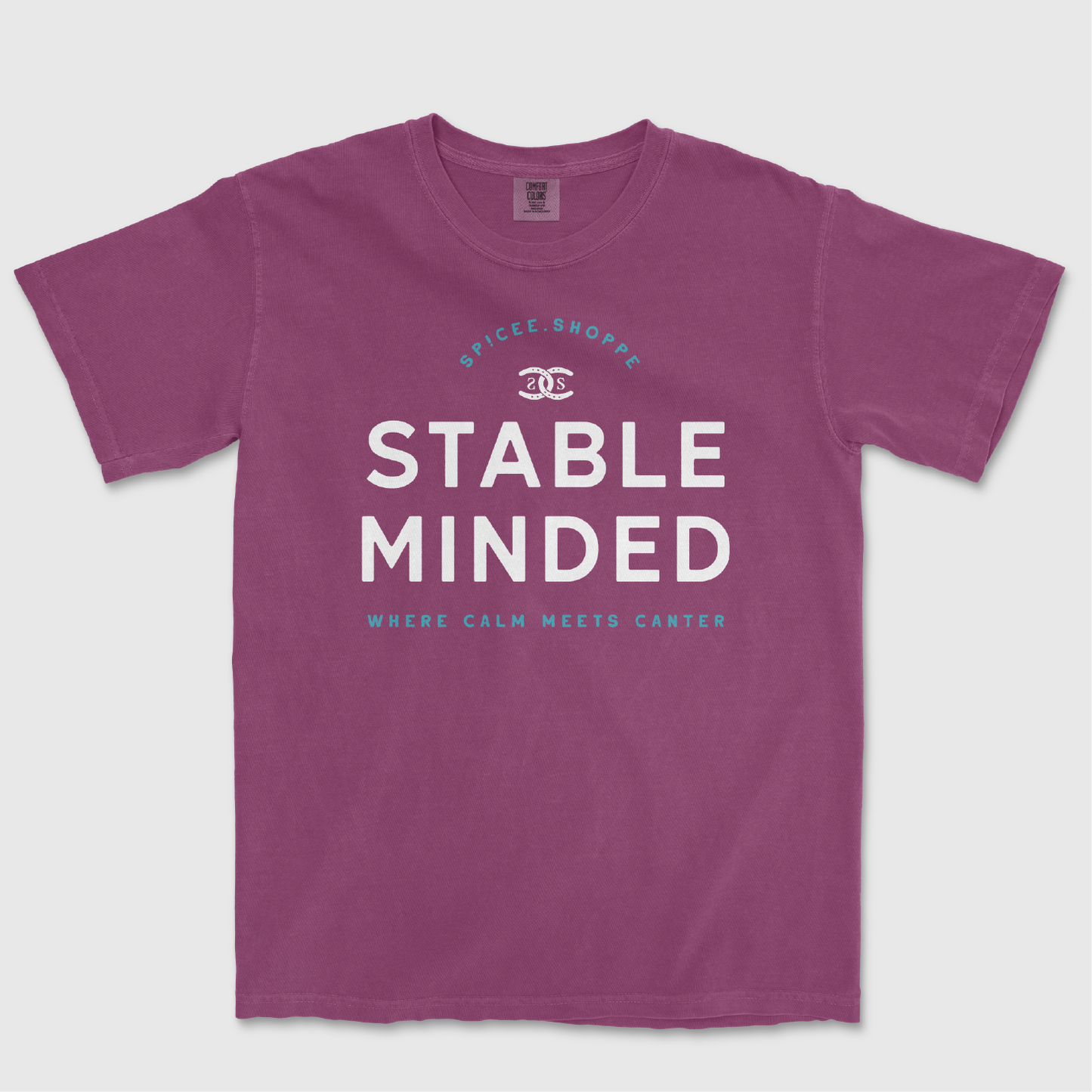 Stable Minded | Berry | Tee Shirt
