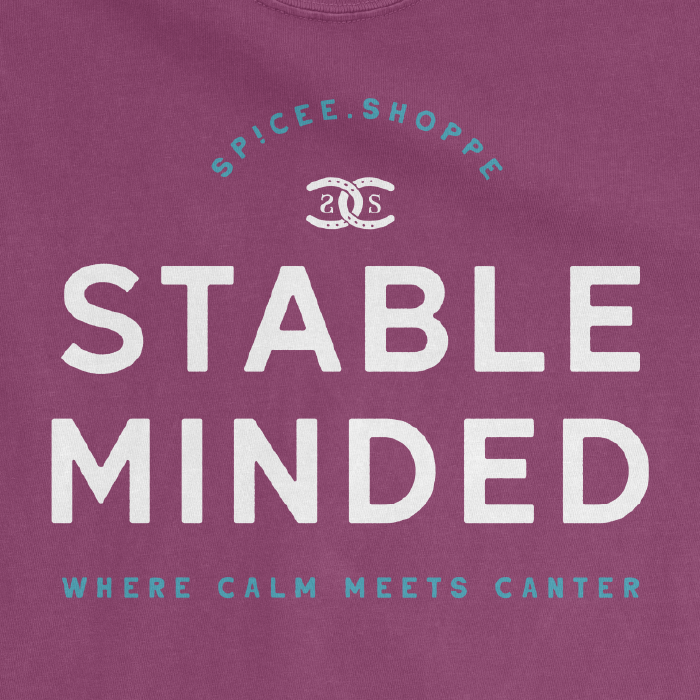 Stable Minded | Berry | Tee Shirt