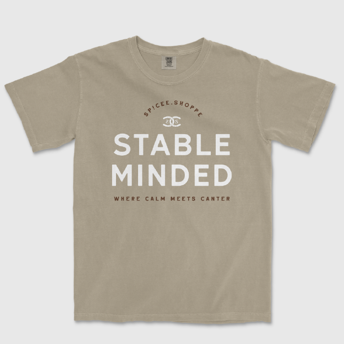 Stable Minded | Khaki | Tee Shirt