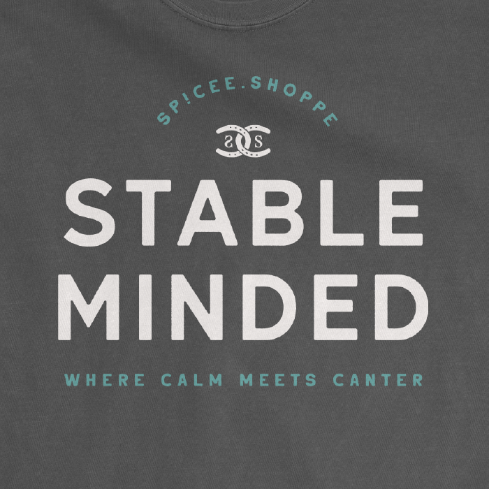 Stable Minded | Pepper | Tee Shirt