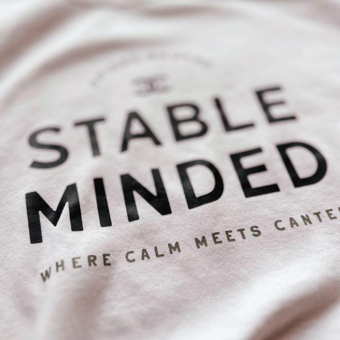 Stable Minded | White | Sweatshirt