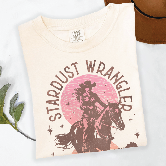 Stardust Wrangler | Ivory | Tee Shirt
