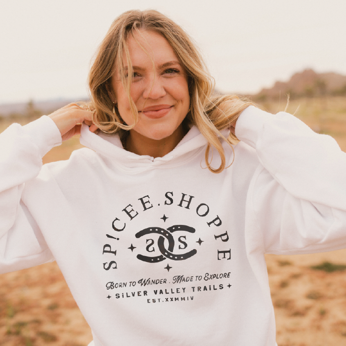 SP!CEE Vintage Logo | White | Hoodie