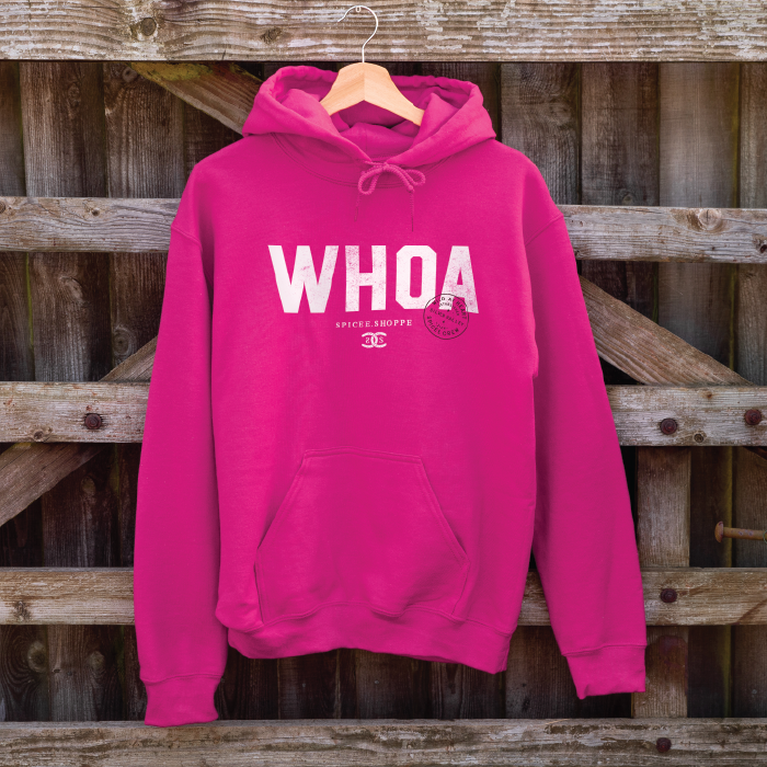 WHOA | Bright Pink | Hoodie