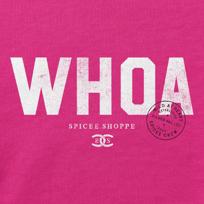 WHOA | Bright Pink | Hoodie