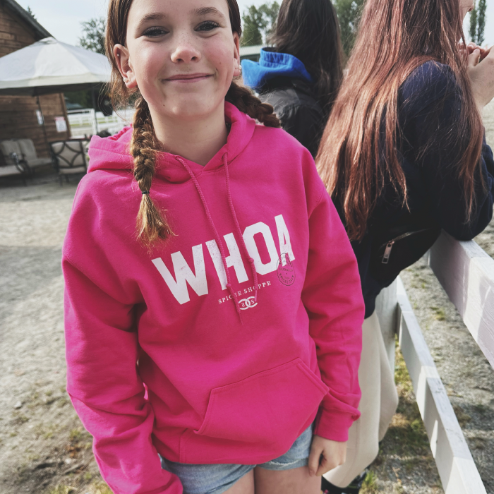 WHOA | Bright Pink | Hoodie