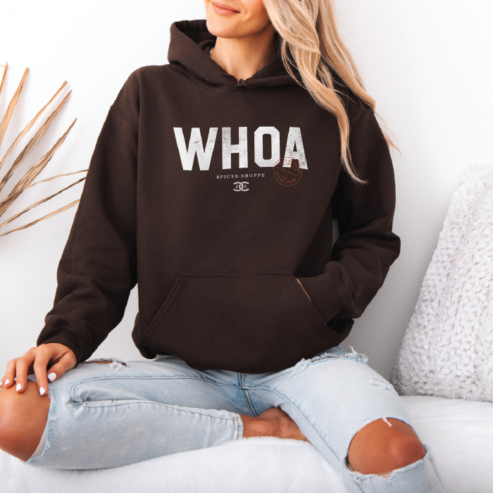WHOA | Chocolate Brown | Hoodie