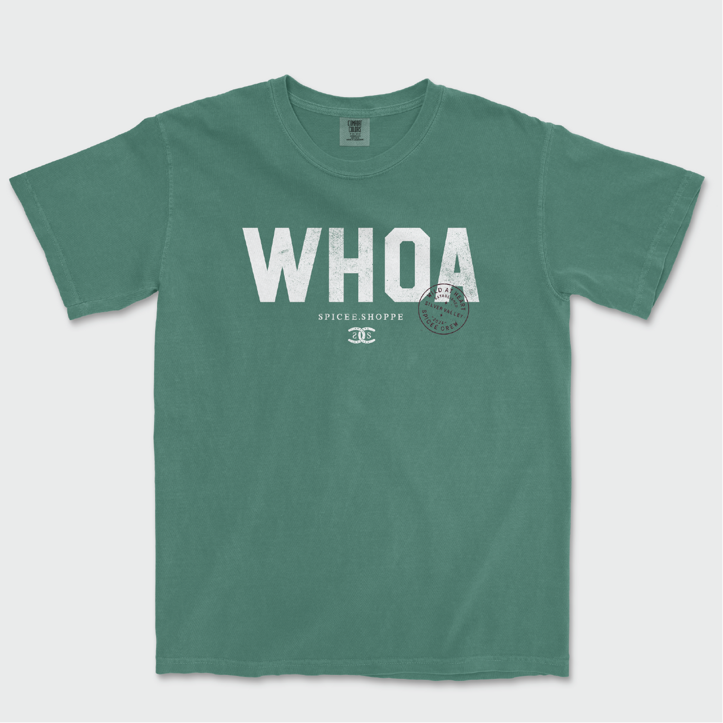 Whoa | Light Green | Tee Shirt