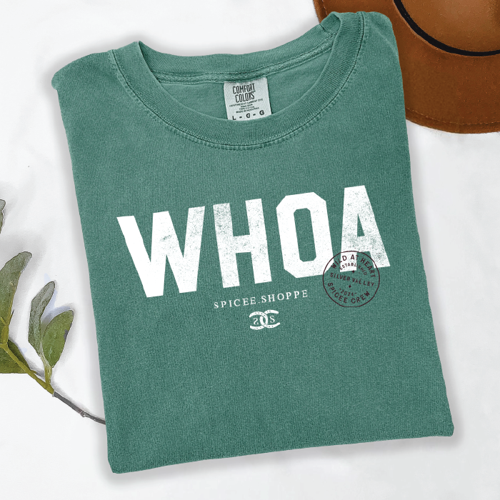 Whoa | Light Green | Tee Shirt
