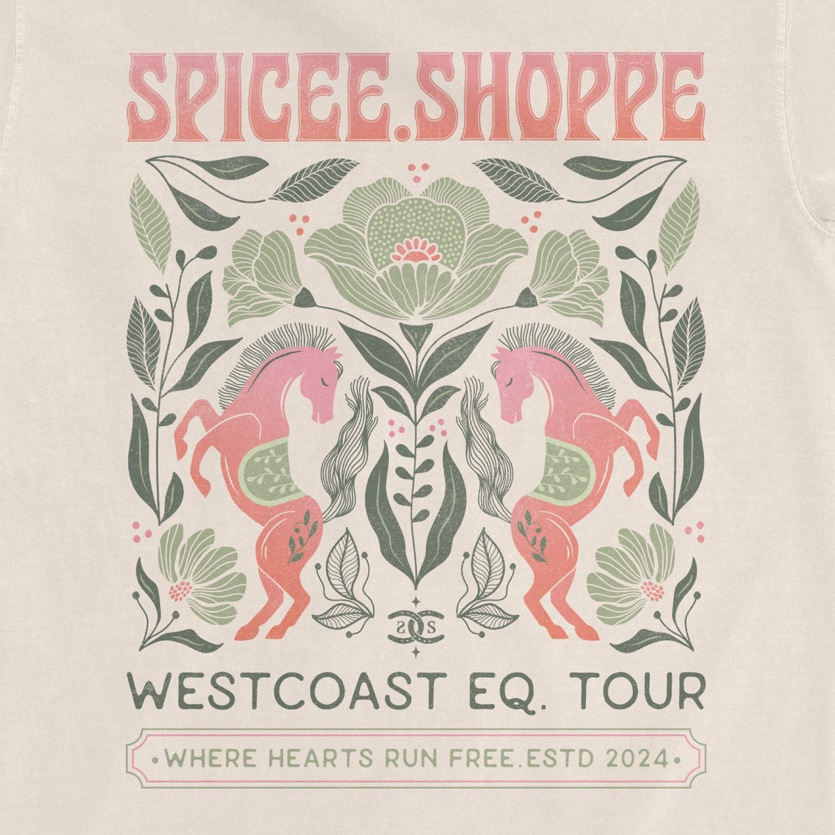 Westcoast Tour | Ivory | Tee Shirt