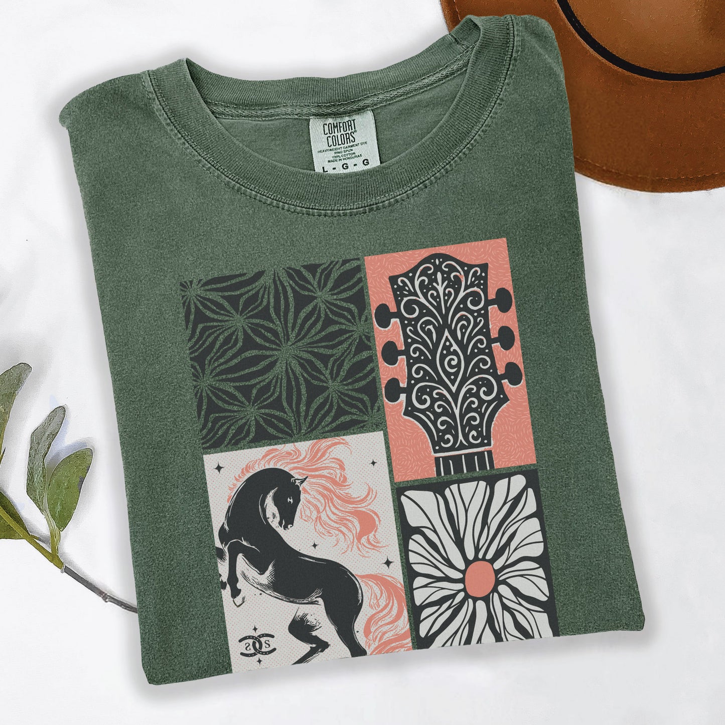 Where Rhythm Leads | Moss | Tee Shirt