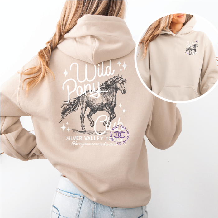 Wild Pony Club | Sand | Hoodie