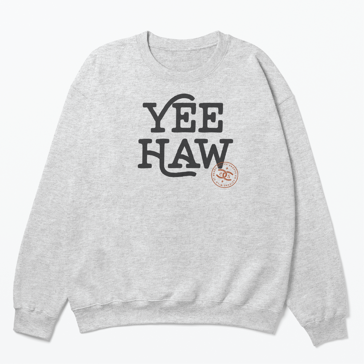 Yee-Haw | Ash Grey | Sweatshirt