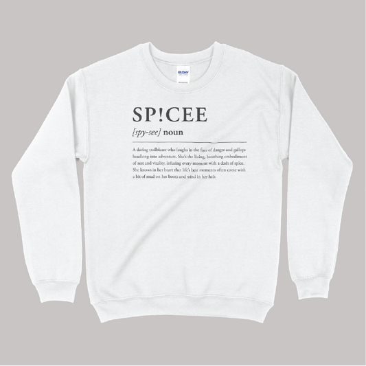SP!CEE Definition | White | Sweatshirt