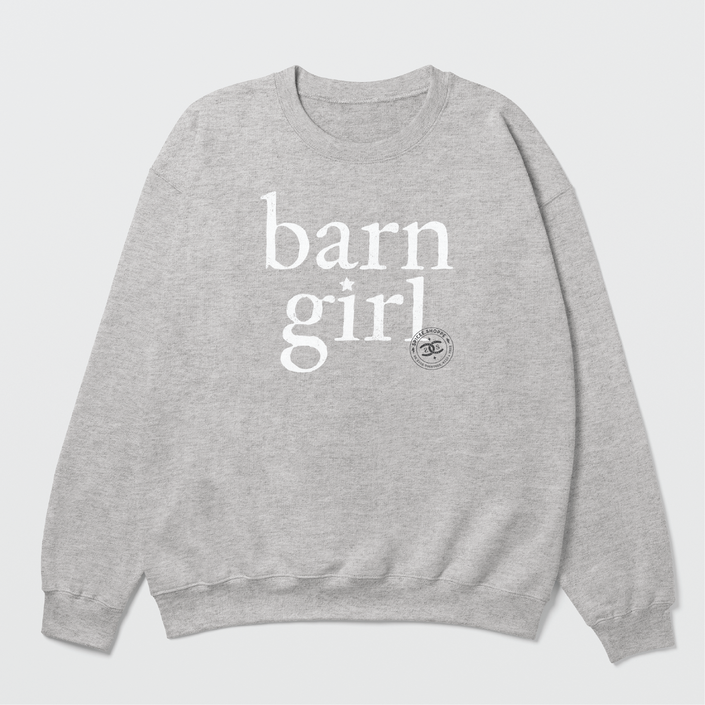Barn Girl | Ash Grey | Sweatshirt