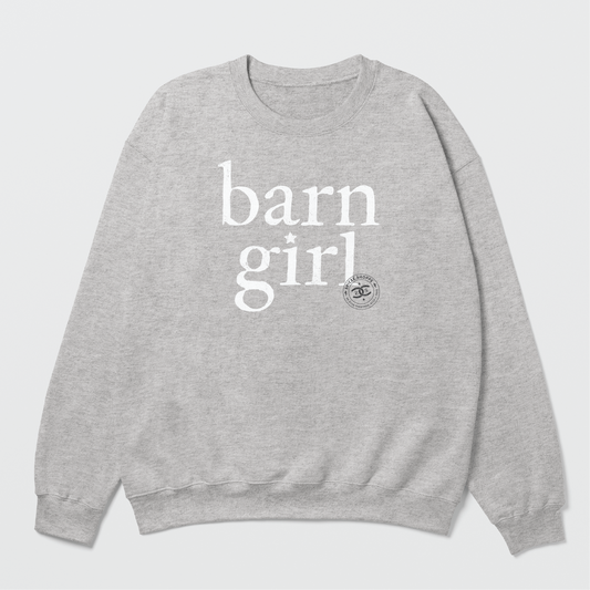 Barn Girl | Ash Grey | Sweatshirt