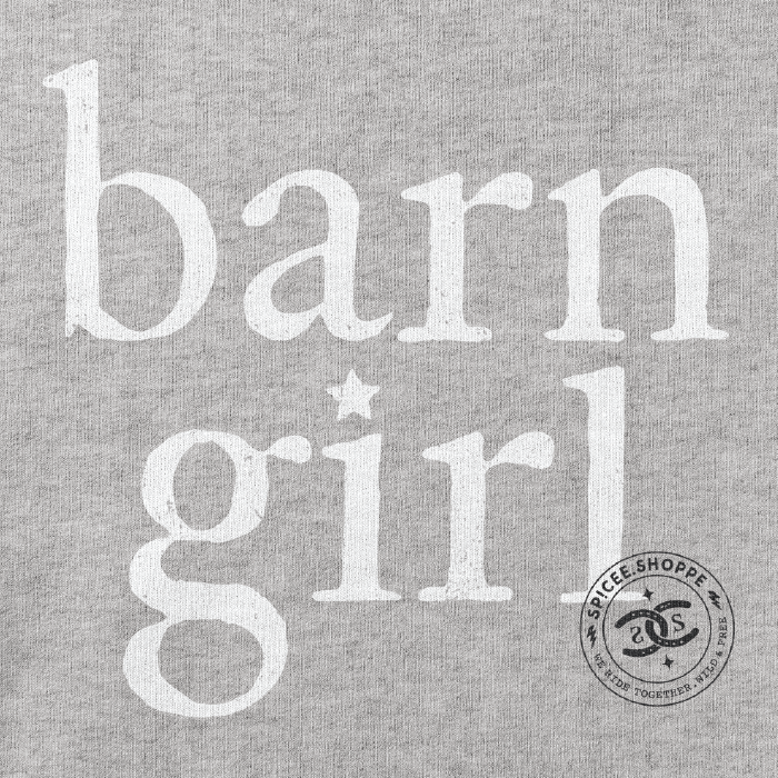 Barn Girl | Ash Grey | Sweatshirt