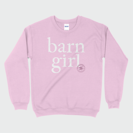 Barn Girl | Light Pink | Sweatshirt
