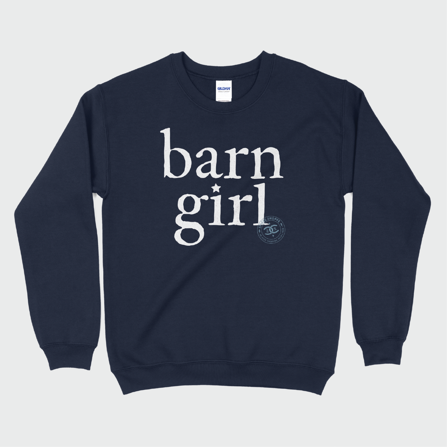 Barn Girl | Navy Blue | Sweatshirt