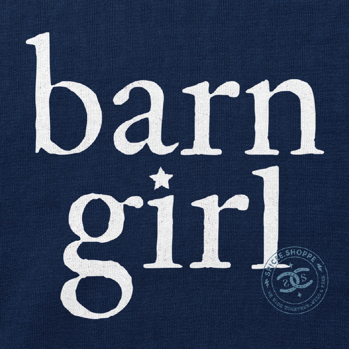 Barn Girl | Navy Blue | Sweatshirt