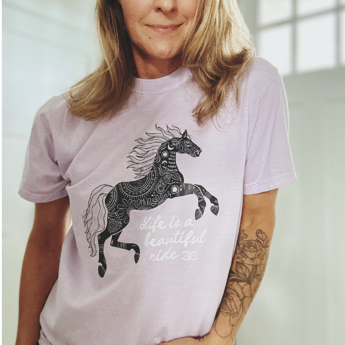 Beautiful Ride | Orchid | Tee Shirt