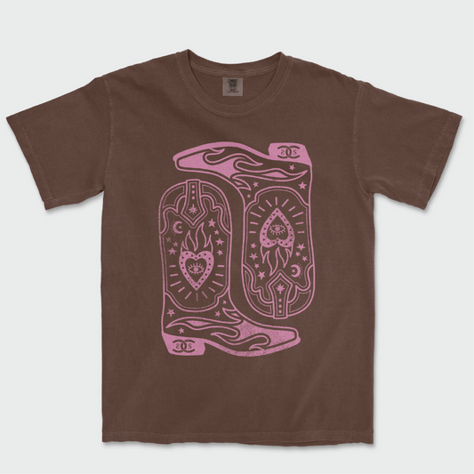 Boots & Bravado | Espresso | Tee Shirt