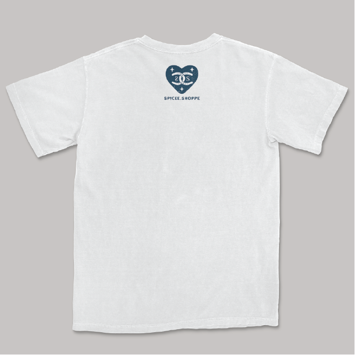 Boots & Bravado | White | Tee Shirt