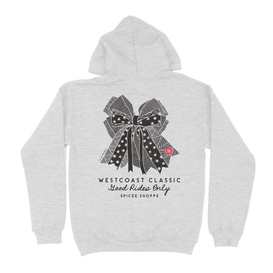 Bows & Spice | Ash Grey | Hoodie