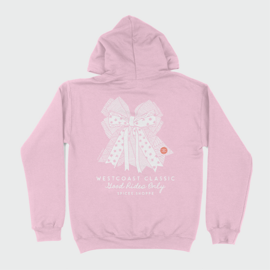 Bows & Spice | Light Pink | Hoodie