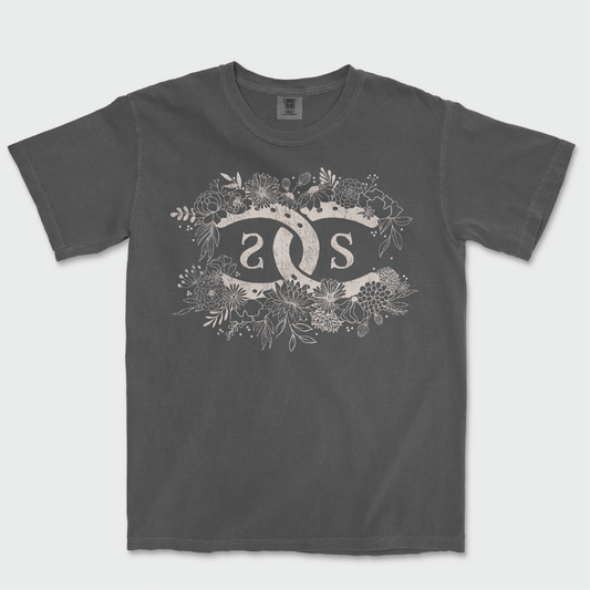SPICEE Floral Logo | Pepper | Tee Shirt