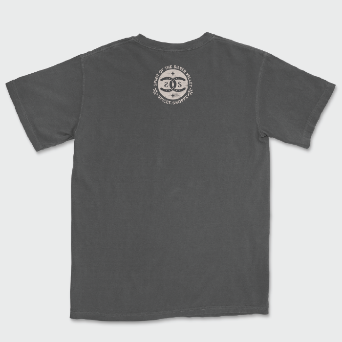 SPICEE Floral Logo | Pepper | Tee Shirt