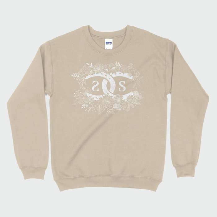 SP!CEE Floral Logo | Sand | Sweatshirt