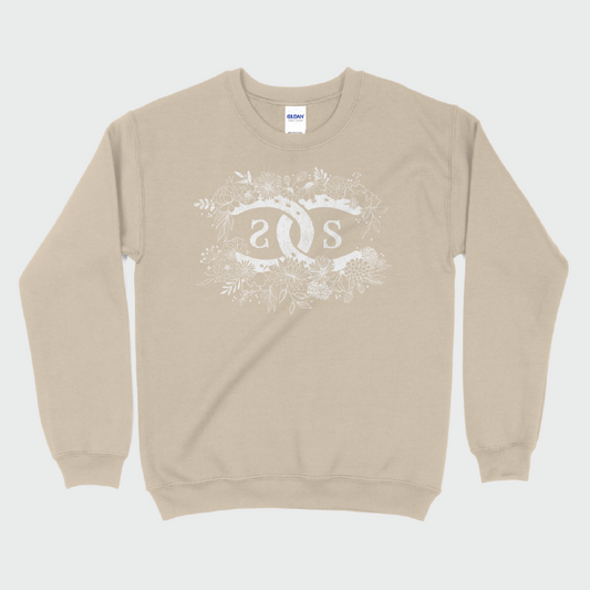 SP!CEE Floral Logo | Sand | Sweatshirt