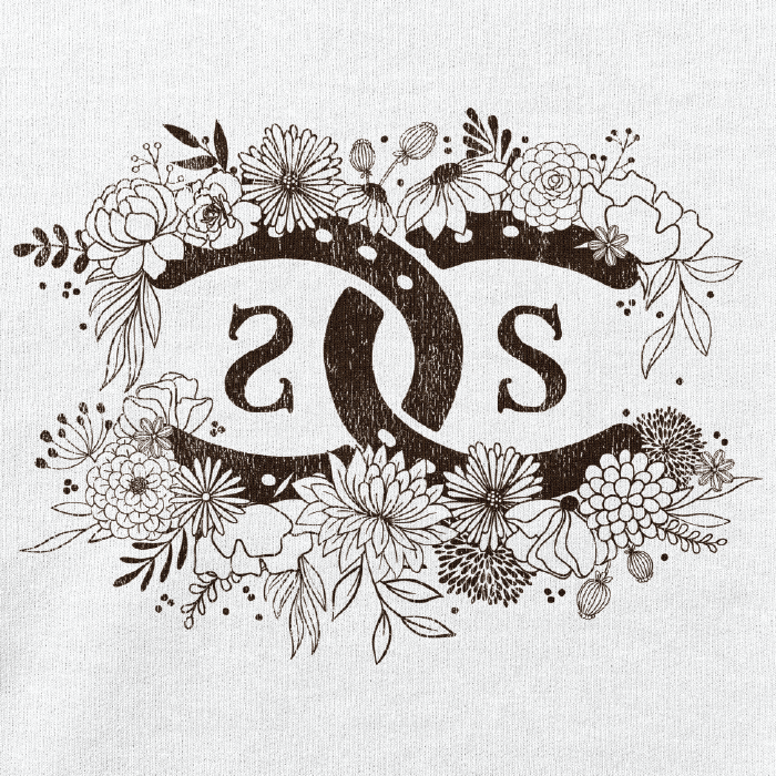 SPICEE Floral Logo | White | Sweatshirt