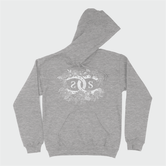 SP!CEE Floral Logo | Sport Grey | Hoodie