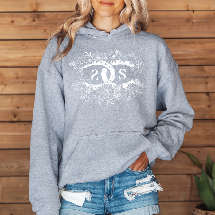 SP!CEE Floral Logo | Sport Grey | Hoodie