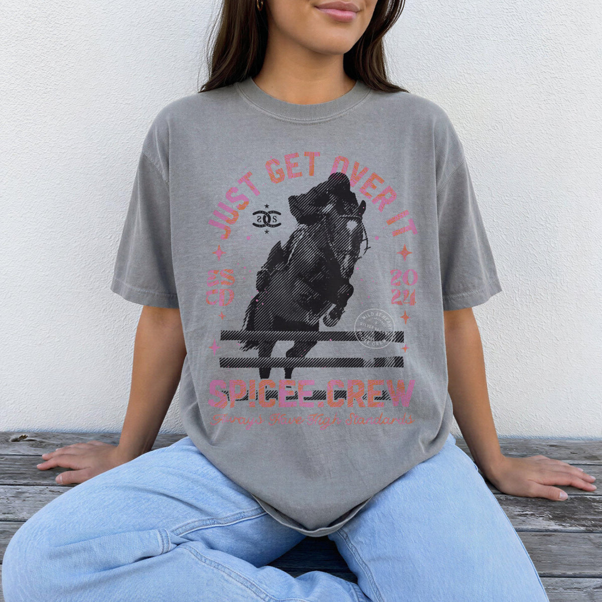 Get Over It | Granite | Tee Shirt