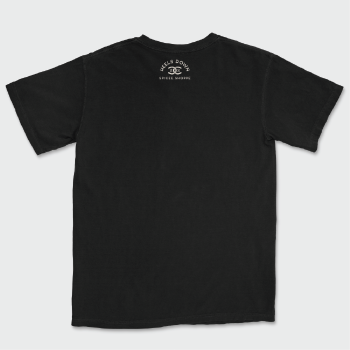 Heels Down | Black | Tee Shirt