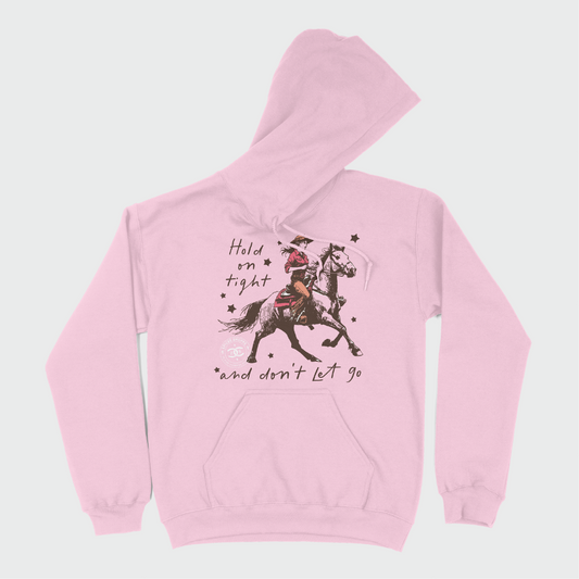 Hold On Tight | Light Pink | Hoodie