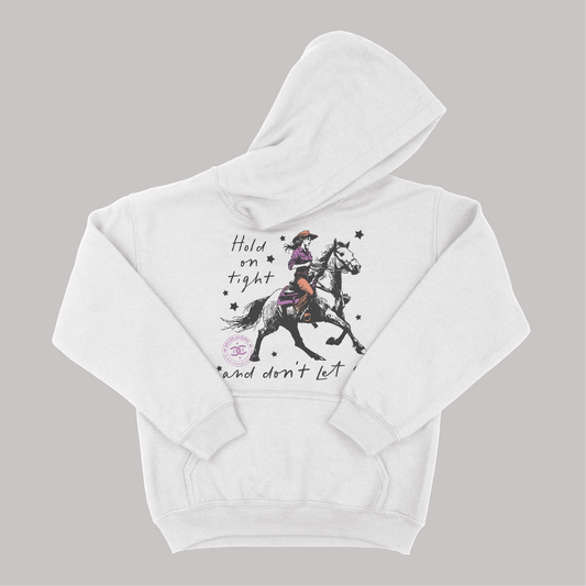 Hold On Tight | White | Hoodie