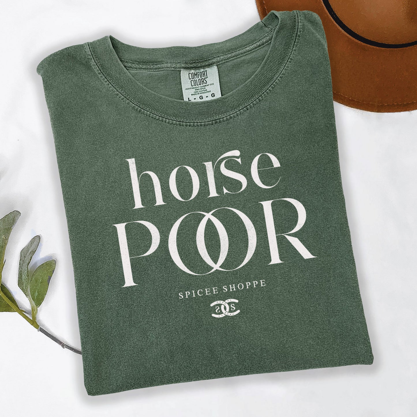 Horse Poor | Moss | Tee Shirt