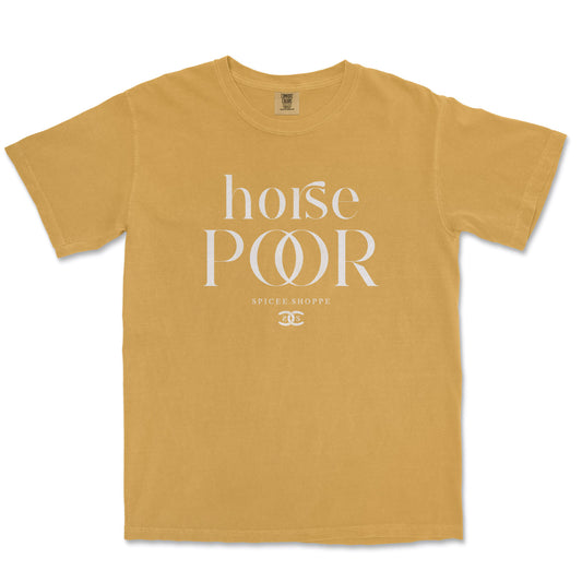 Horse Poor | Mustard | Tee Shirt