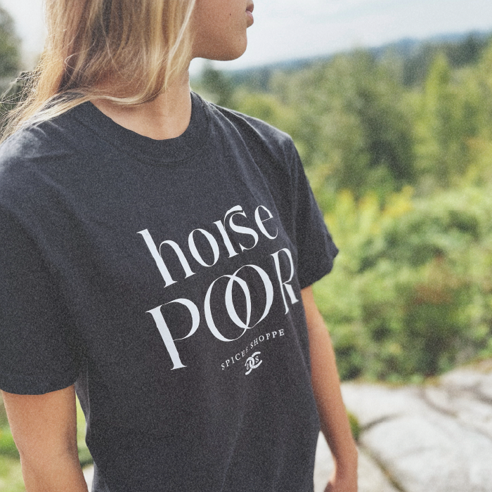Horse Poor | Black | Tee Shirt
