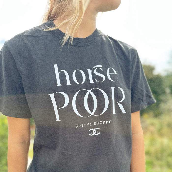 Horse Poor | Black | Tee Shirt