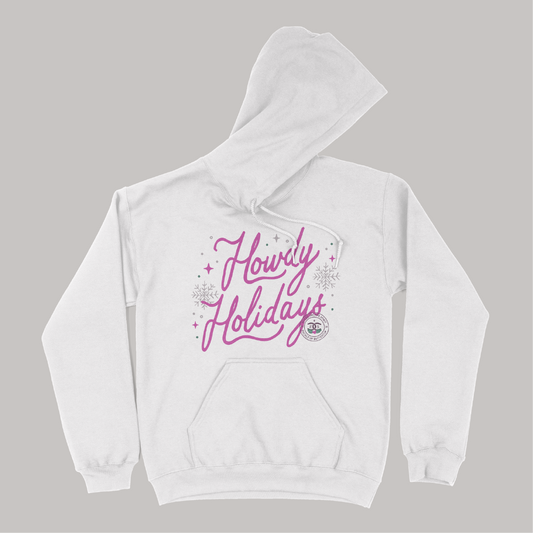 Howdy Holidays | White | Hoodie