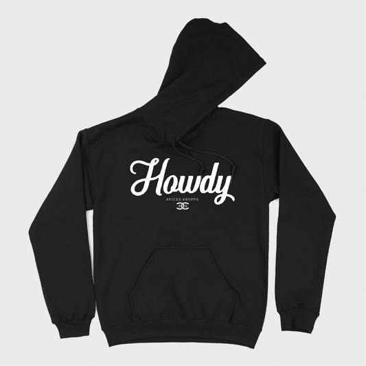 Howdy |  Black | Hoodie